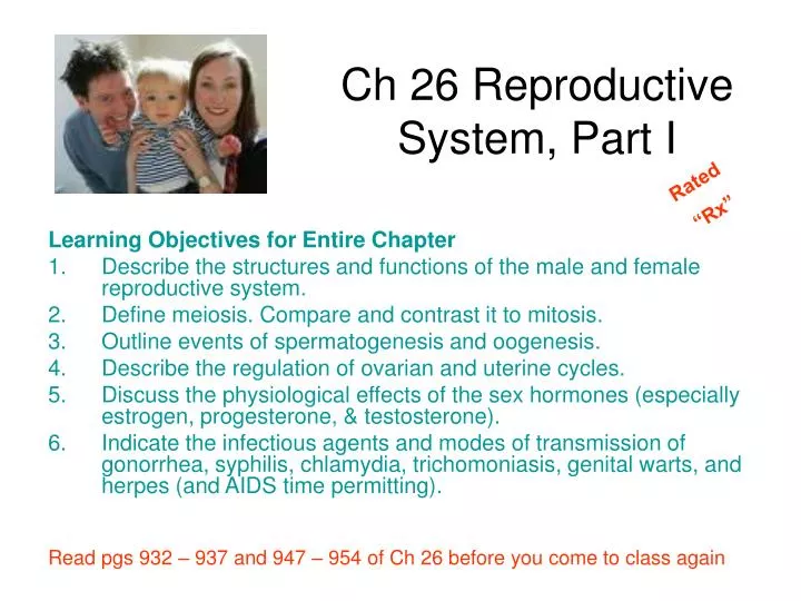 ch 26 reproductive system part i