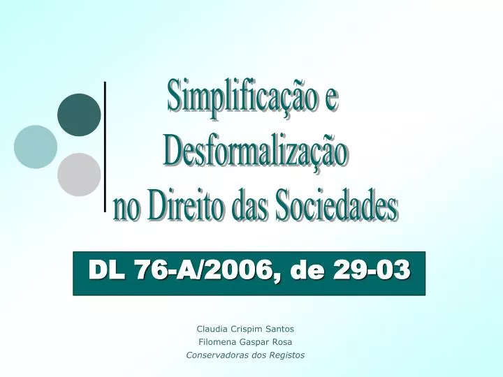 dl 76 a 2006 de 29 03