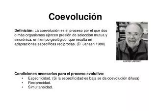 coevoluci n