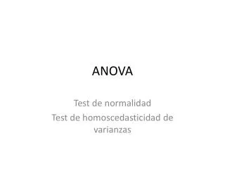 anova
