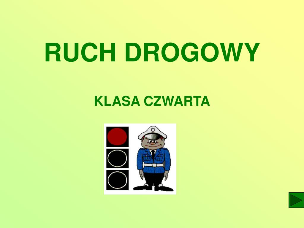 PPT - RUCH DROGOWY PowerPoint Presentation, free download - ID:916629