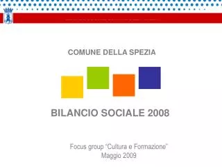 BILANCIO SOCIALE 2008