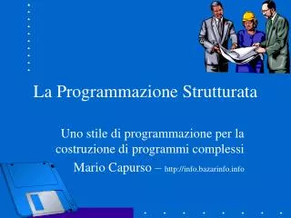 la programmazione strutturata