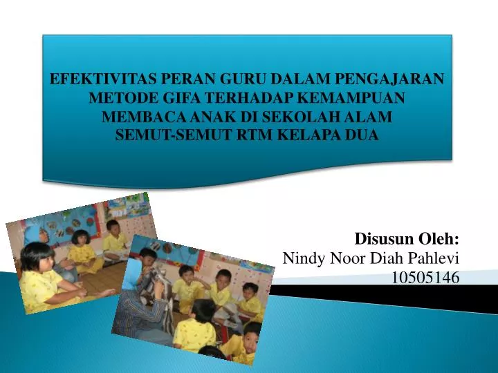 disusun oleh nindy noor diah pahlevi 10505146