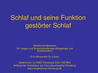 schlaf und seine funktion gest rter schlaf