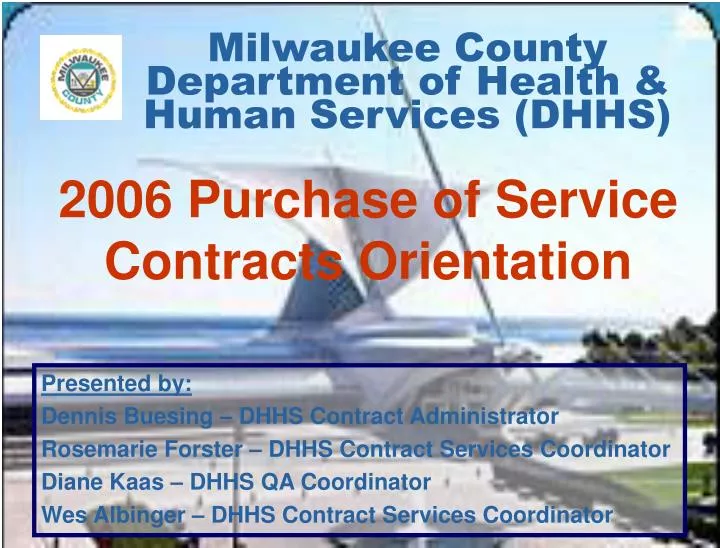 milwaukee county department of health human services dhhs