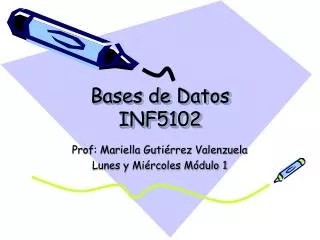 bases de datos inf5102
