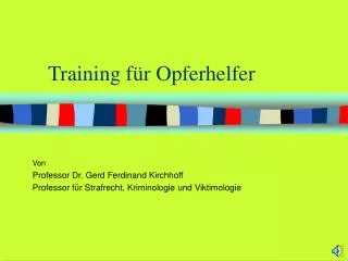 training f r opferhelfer