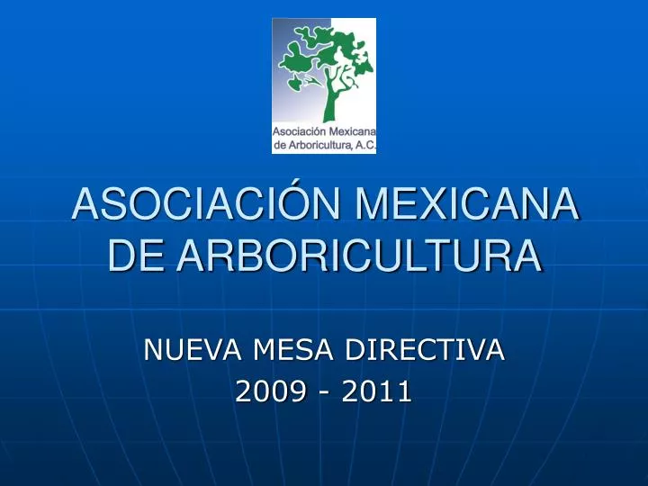 asociaci n mexicana de arboricultura