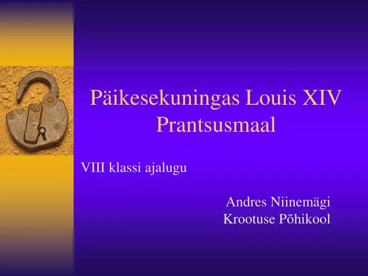 p ikesekuningas louis xiv prantsusmaal