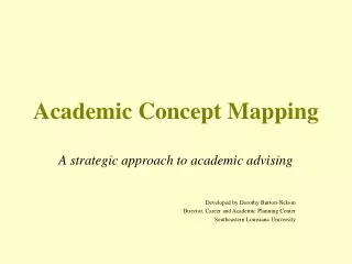 Academic Concept Mapping