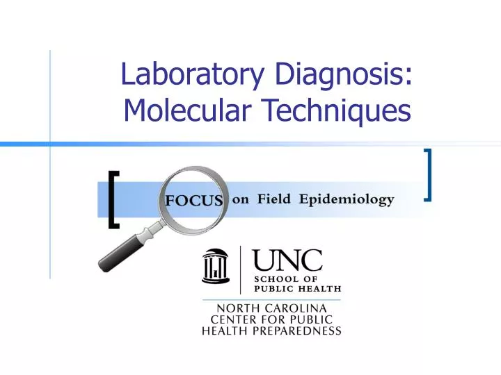 laboratory diagnosis molecular techniques