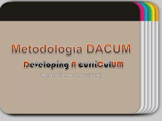 Metodolog??a DACUM