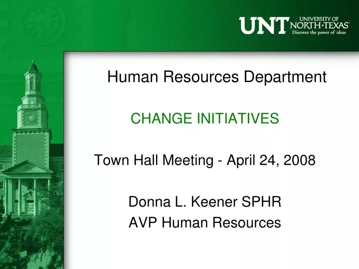 human resources department
