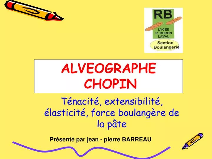 alveographe chopin