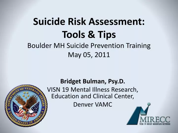 suicide risk assessment tools tips boulder mh suicide prevention training may 05 2011