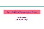 Green Building Demonstration Project - slide 1