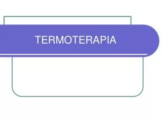termoterapia