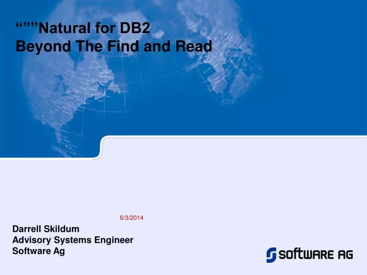 natural for db2 beyond the find and read