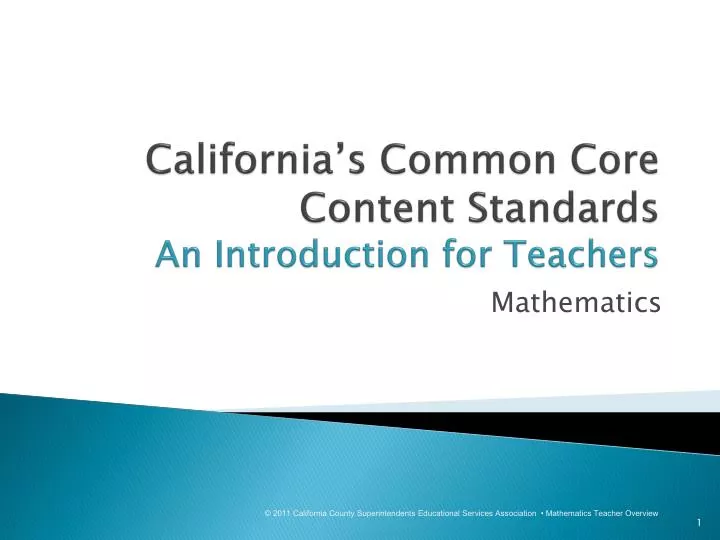california s common core content standards an introduction for teachers