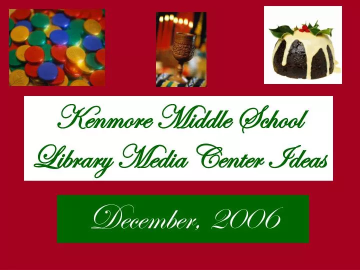 kenmore middle school library media center ideas