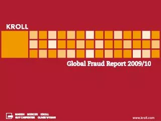 Kroll Global Fraud Report 2009-2010