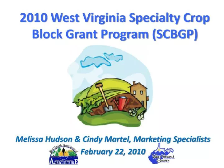 2010 west virginia specialty crop block grant program scbgp