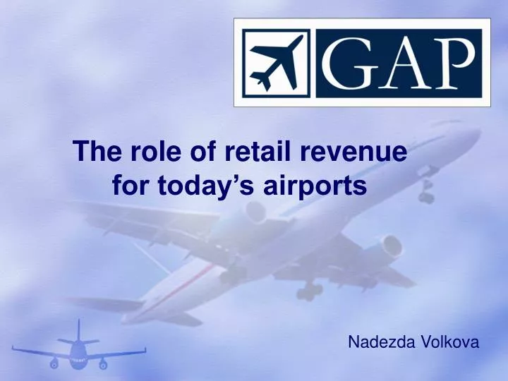 the role of retail revenue for today s airports