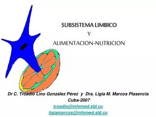 SUBSISTEMA LIMBICO Y ALIMENTACION-NUTRICION