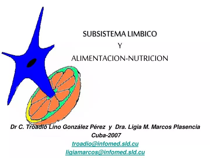 subsistema limbico y alimentacion nutricion