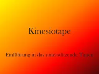 kinesiotape