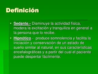 definici n