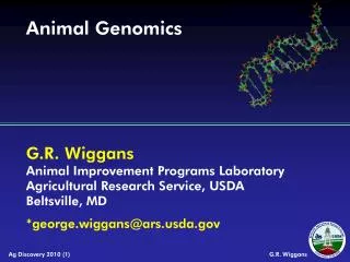 Animal Genomics