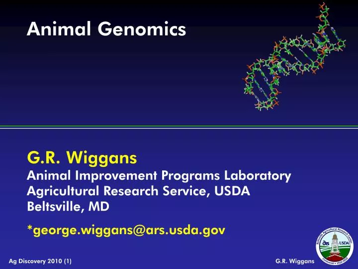 animal genomics