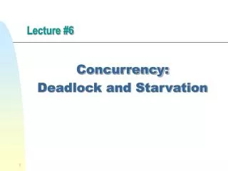 lecture 6