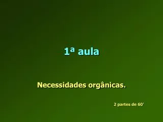 1 aula