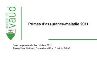 primes d assurance maladie 2011