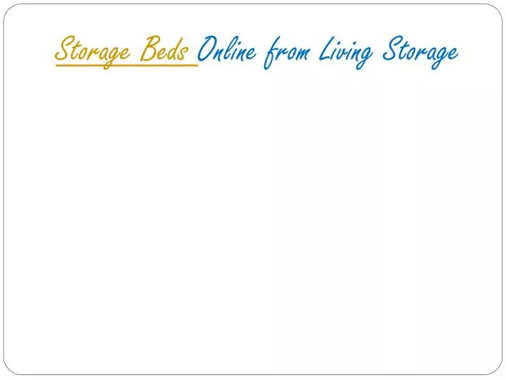 storage beds online from living storage