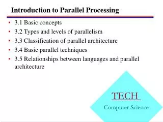 Introduction to Parallel Processing