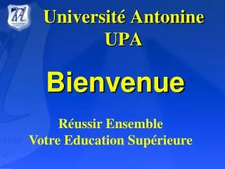 Universit é Antonine UPA