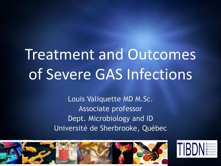 treatment and outcomes of severe gas infections