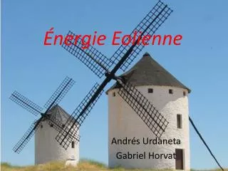 nergie eolienne