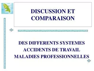 discussion et comparaison