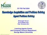 Knowledge Acquisition and Problem Solving - slide 1