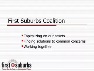 First Suburbs Coalition