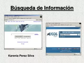 b squeda de informaci n