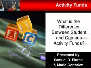 Activity Funds