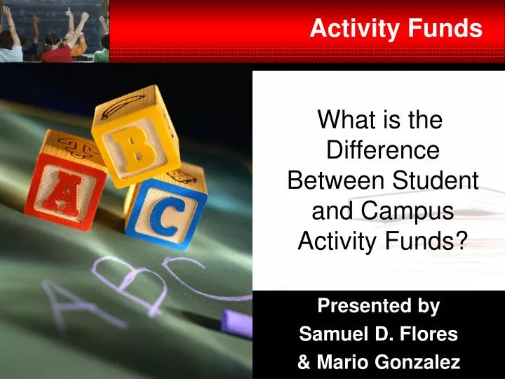 activity funds