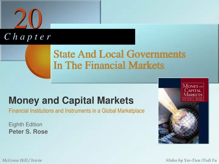 state and local governments in the financial markets