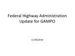 Fiscal Constraints and Planning Information for GAMPO - slide 1